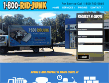 Tablet Screenshot of 1800ridjunk.com